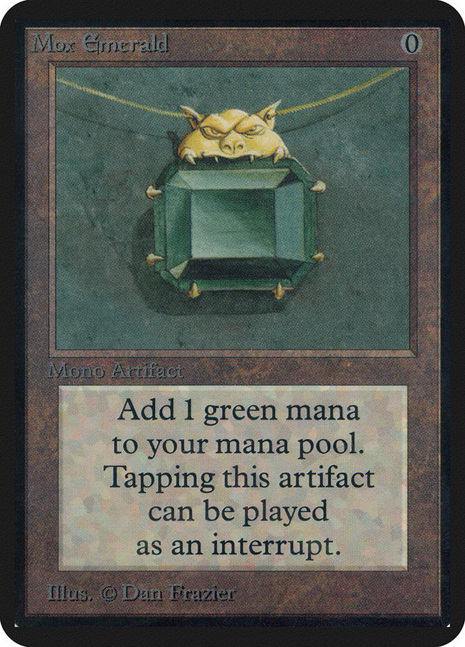 Mox Emerald [Alpha Edition] | Anubis Games and Hobby