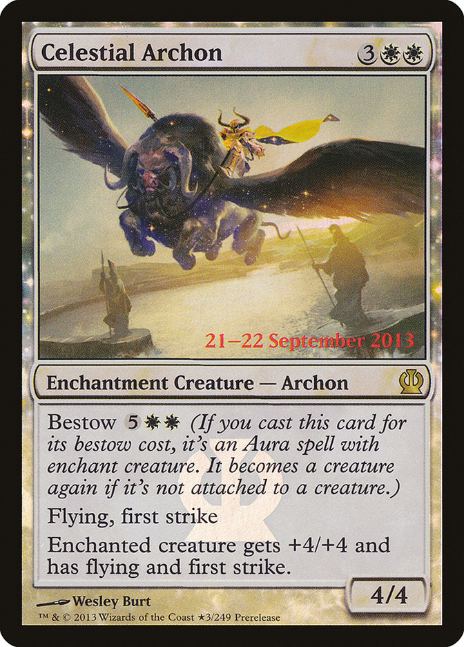 Celestial Archon [Theros Prerelease Promos] | Anubis Games and Hobby