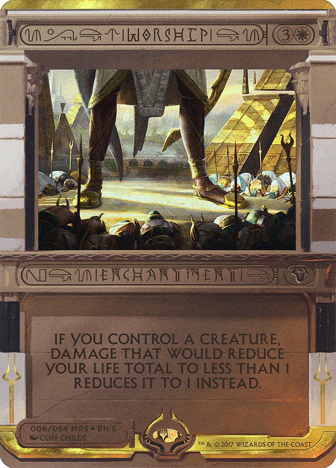 Worship (Invocation) [Amonkhet Invocations] | Anubis Games and Hobby