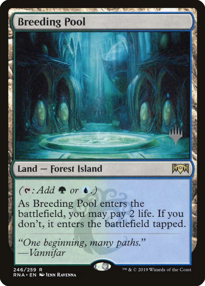 Breeding Pool (Promo Pack) [Ravnica Allegiance Promos] | Anubis Games and Hobby