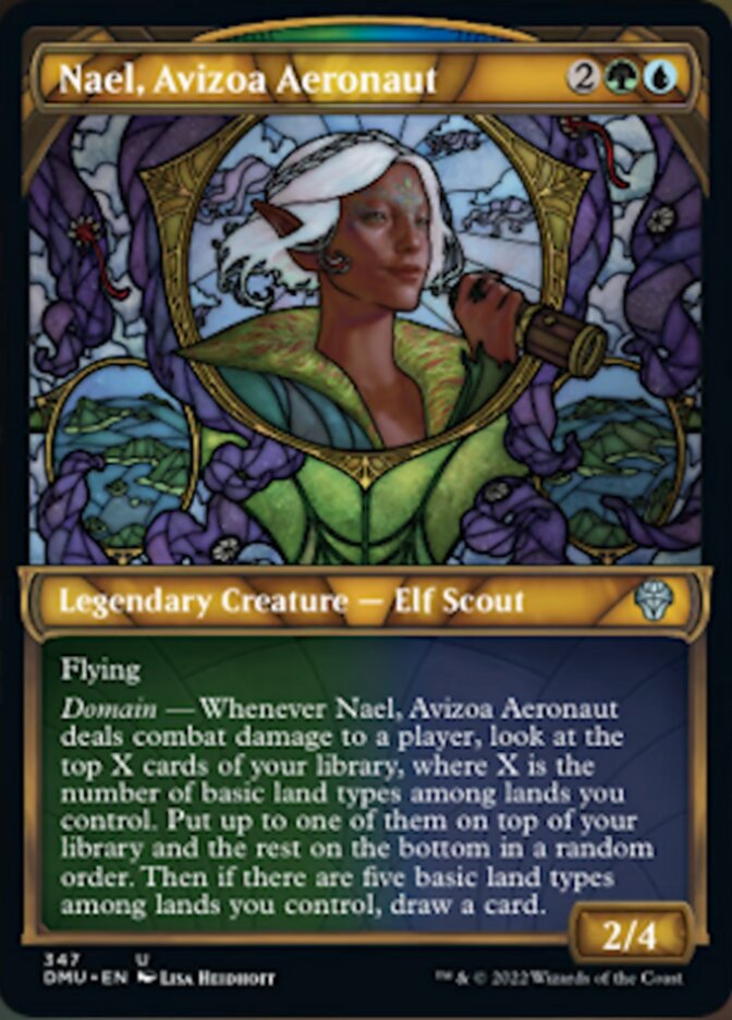 Nael, Avizoa Aeronaut (Showcase Textured) [Dominaria United] | Anubis Games and Hobby