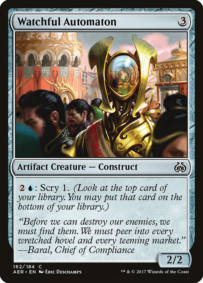 Watchful Automaton [Aether Revolt] | Anubis Games and Hobby