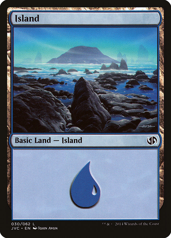 Island (30) [Duel Decks Anthology] | Anubis Games and Hobby