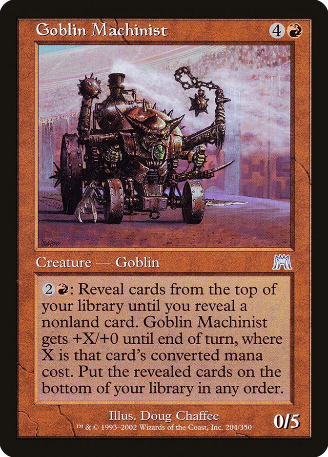 Goblin Machinist [Onslaught] | Anubis Games and Hobby