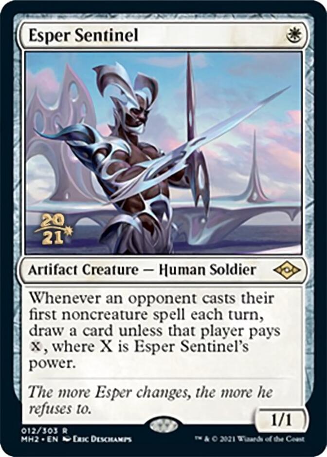 Esper Sentinel [Modern Horizons 2 Prerelease Promos] | Anubis Games and Hobby