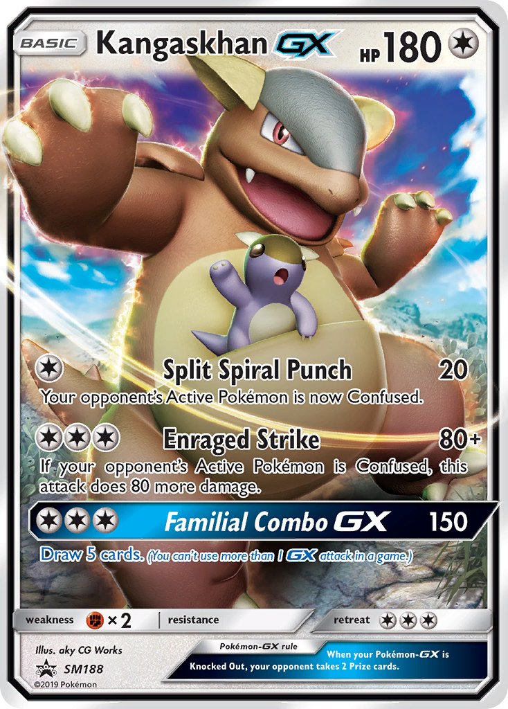 Kangaskhan GX (SM188) [Sun & Moon: Black Star Promos] | Anubis Games and Hobby