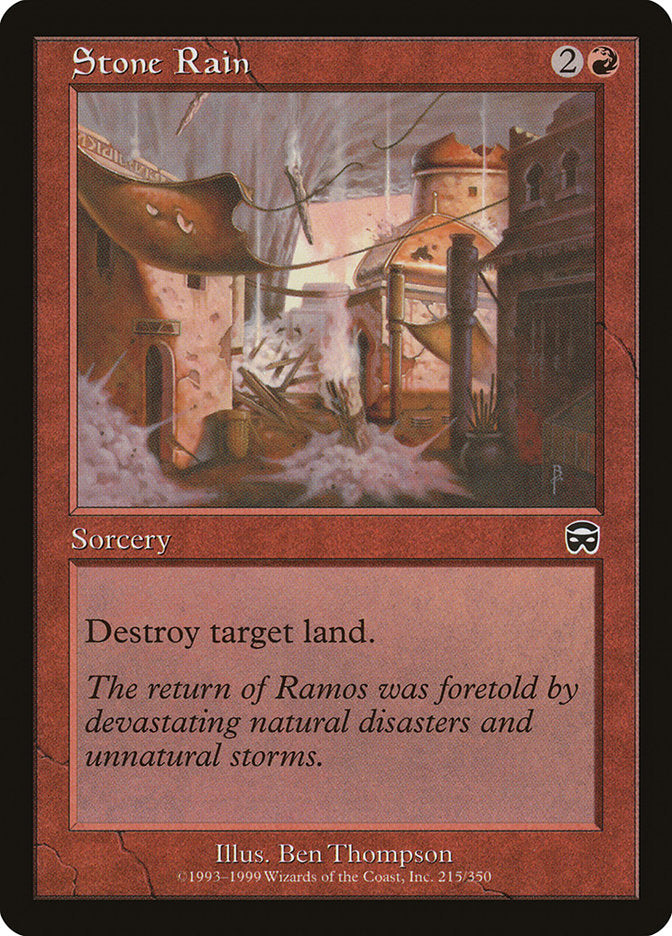 Stone Rain [Mercadian Masques] | Anubis Games and Hobby