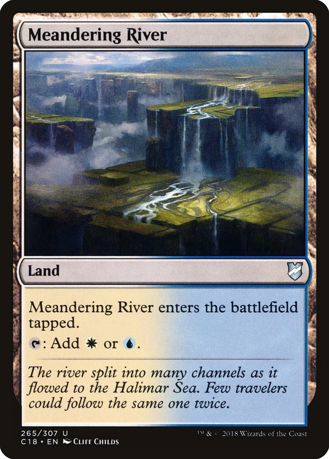 Meandering River [Commander 2018] | Anubis Games and Hobby