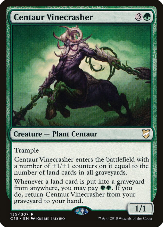 Centaur Vinecrasher [Commander 2018] | Anubis Games and Hobby