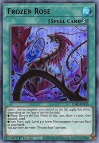 Frozen Rose (Green) [LDS2-EN119] Ultra Rare | Anubis Games and Hobby