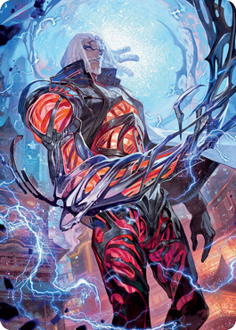 Tezzeret, Betrayer of Flesh Art Card [Kamigawa: Neon Dynasty Art Series] | Anubis Games and Hobby