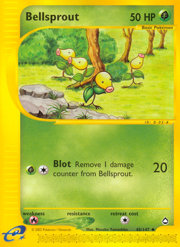 Bellsprout (45/147) [Aquapolis] | Anubis Games and Hobby