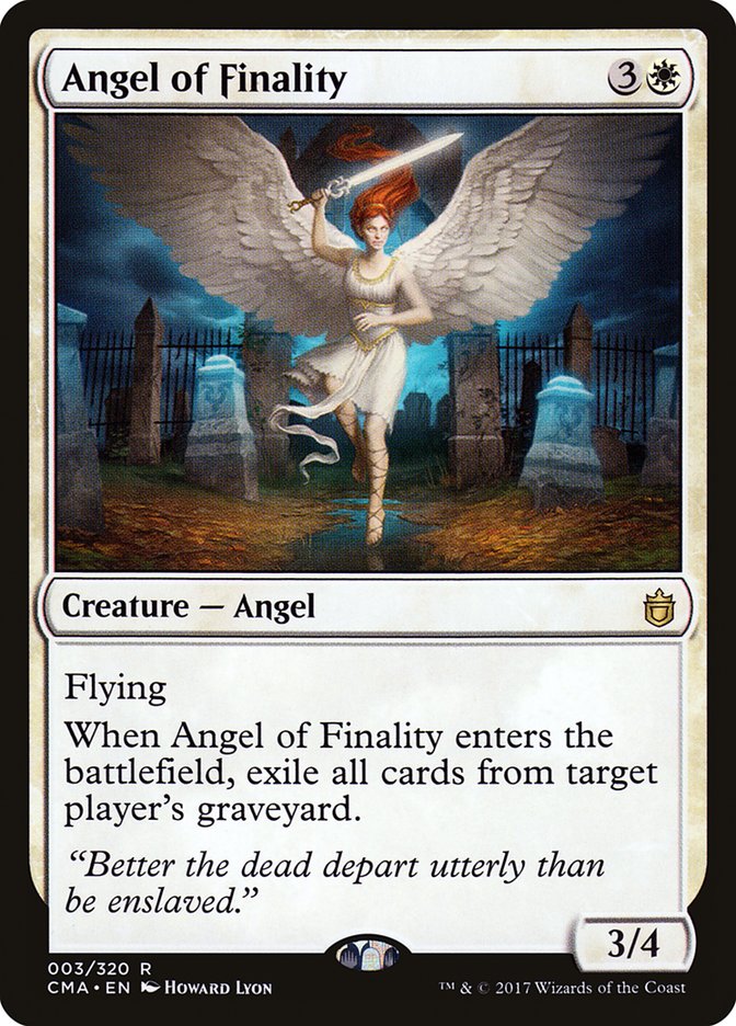 Angel of Finality [Commander Anthology] | Anubis Games and Hobby