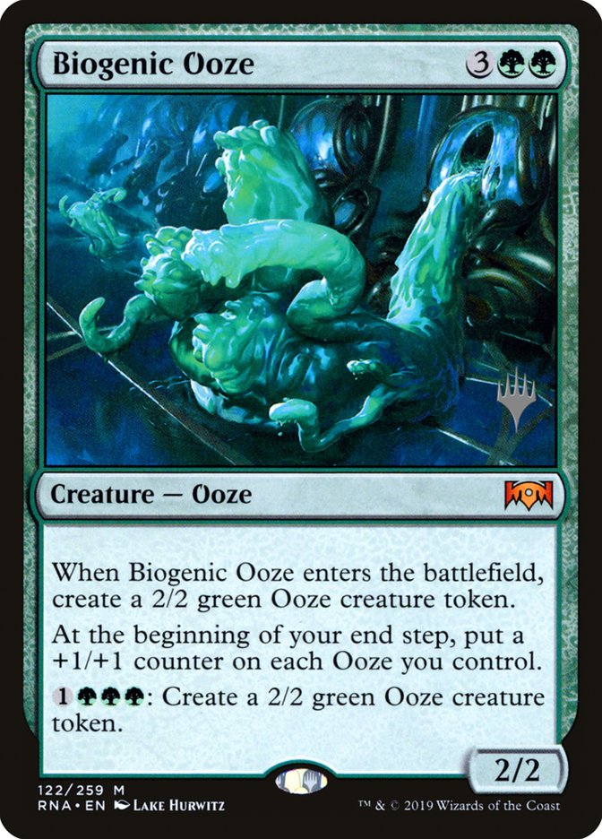 Biogenic Ooze (Promo Pack) [Ravnica Allegiance Promos] | Anubis Games and Hobby