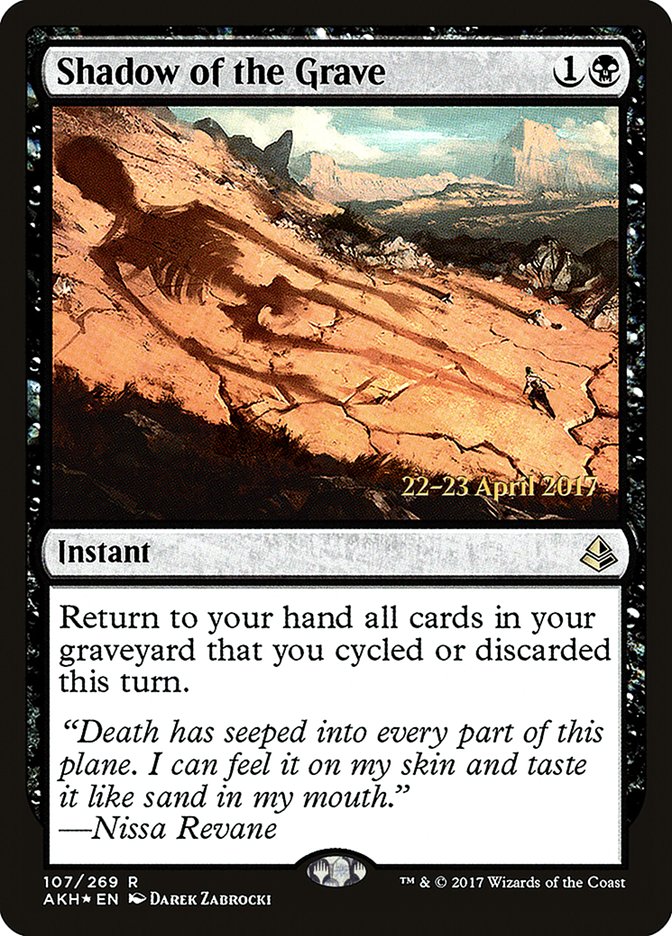 Shadow of the Grave [Amonkhet Prerelease Promos] | Anubis Games and Hobby