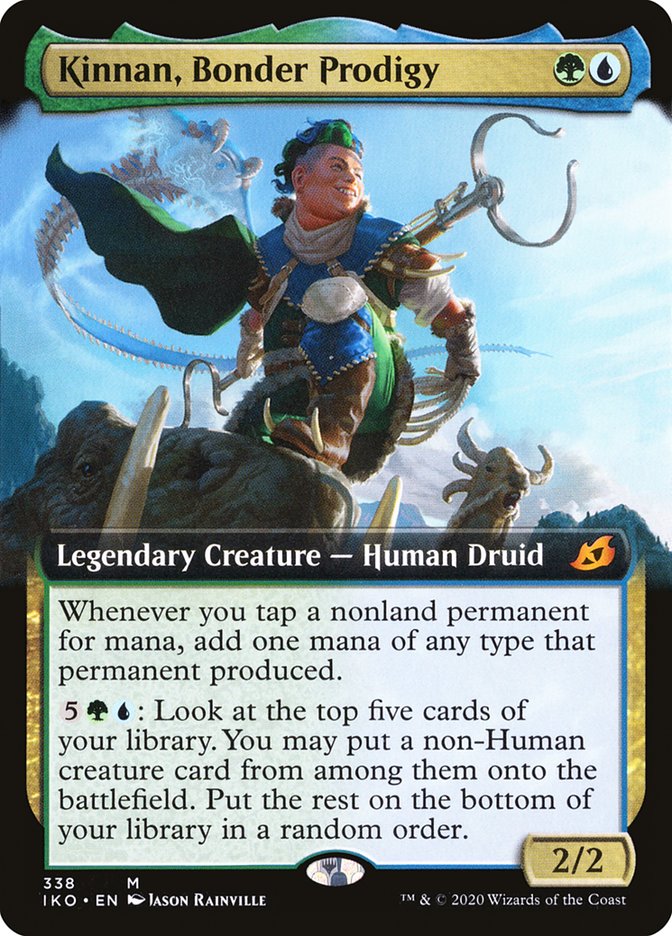 Kinnan, Bonder Prodigy (Extended Art) [Ikoria: Lair of Behemoths] | Anubis Games and Hobby