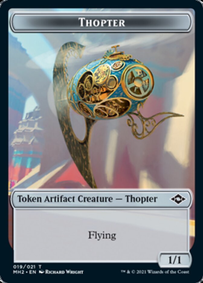 Food (17) // Thopter Double-Sided Token [Modern Horizons 2 Tokens] | Anubis Games and Hobby
