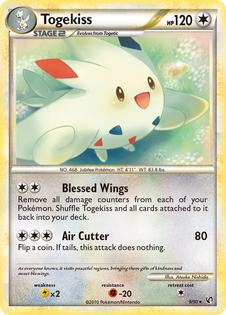 Togekiss (9/90) [HeartGold & SoulSilver: Undaunted] | Anubis Games and Hobby