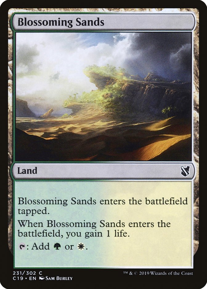 Blossoming Sands [Commander 2019] | Anubis Games and Hobby