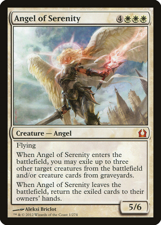 Angel of Serenity [Return to Ravnica] | Anubis Games and Hobby