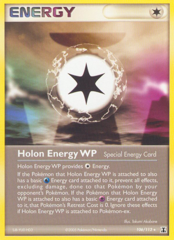 Holon Energy WP (106/113) [EX: Delta Species] | Anubis Games and Hobby