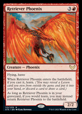 Retriever Phoenix [Strixhaven: School of Mages] | Anubis Games and Hobby