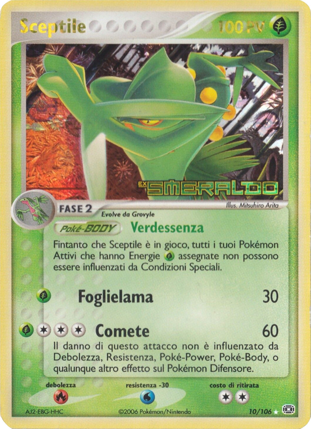 Sceptile (10/106) (Stamped) [EX: Emerald] | Anubis Games and Hobby