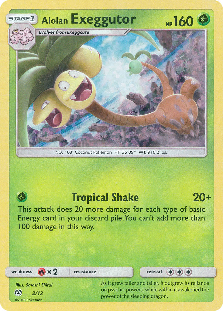 Alolan Exeggutor (2/12) [McDonald's Promos: 2019 Collection] | Anubis Games and Hobby