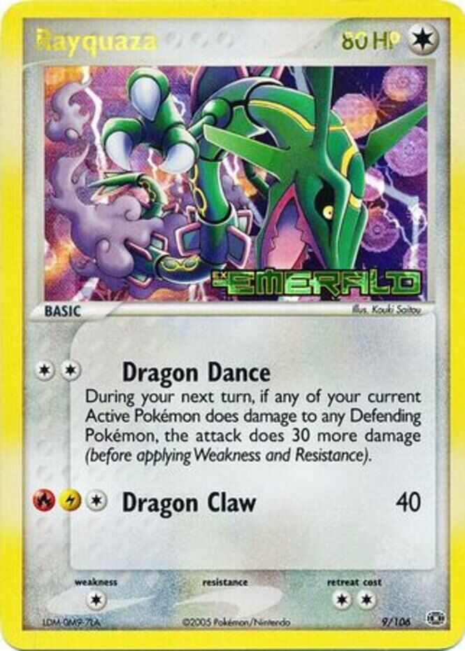 Rayquaza (9/106) (Stamped) [EX: Emerald] | Anubis Games and Hobby