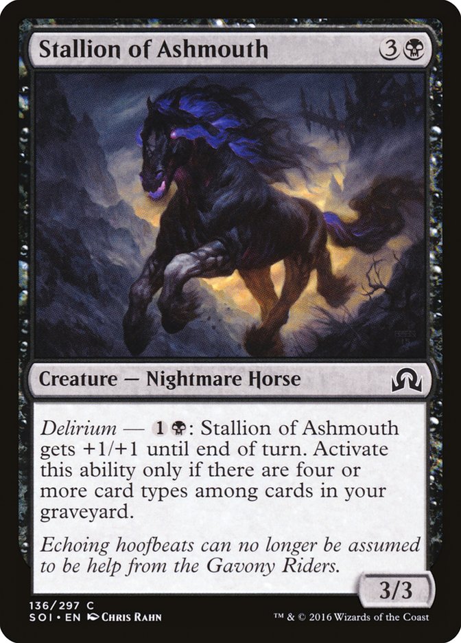 Stallion of Ashmouth [Shadows over Innistrad] | Anubis Games and Hobby