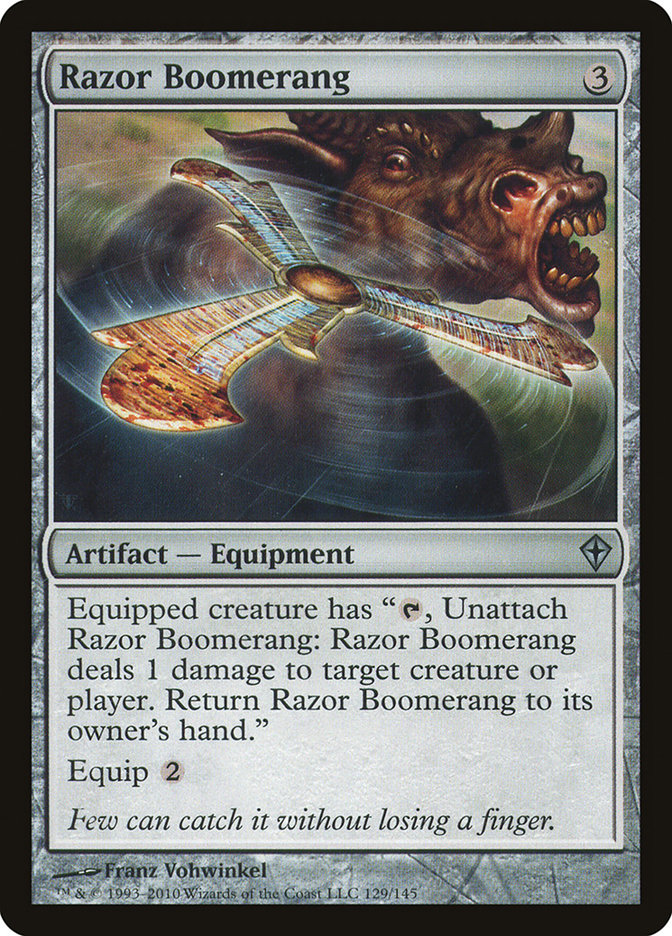 Razor Boomerang [Worldwake] | Anubis Games and Hobby