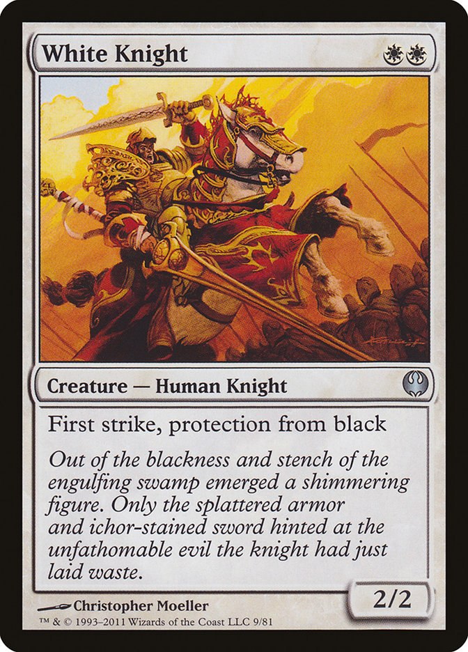 White Knight [Duel Decks: Knights vs. Dragons] | Anubis Games and Hobby