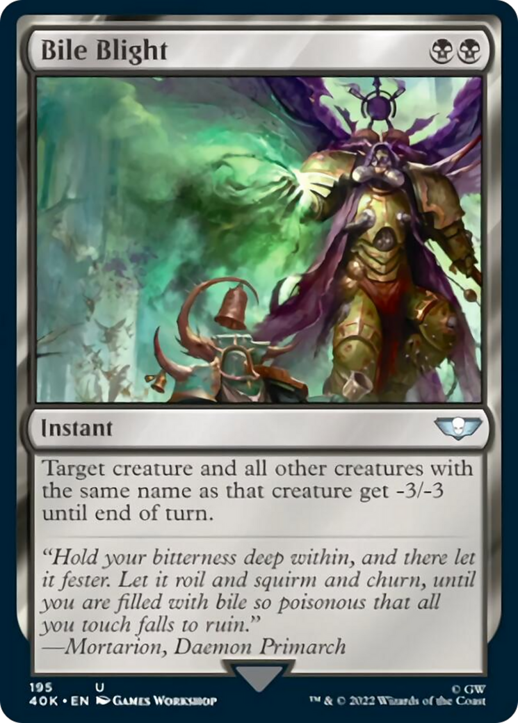 Bile Blight (Surge Foil) [Warhammer 40,000] | Anubis Games and Hobby