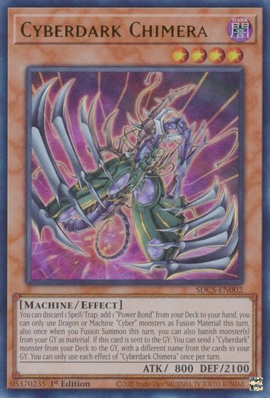 Cyberdark Chimera [SDCS-EN002] Ultra Rare | Anubis Games and Hobby