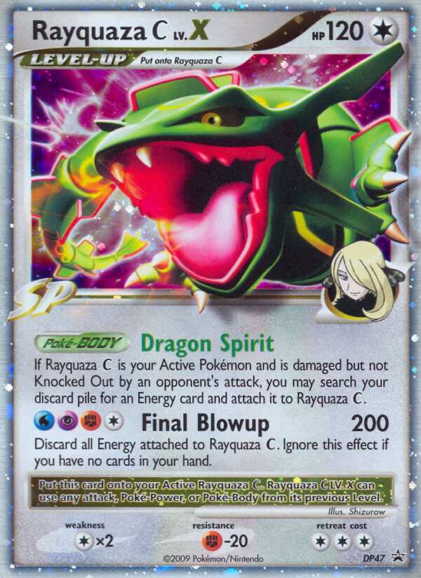 Rayquaza C LV.X (DP47) [Diamond & Pearl: Black Star Promos] | Anubis Games and Hobby