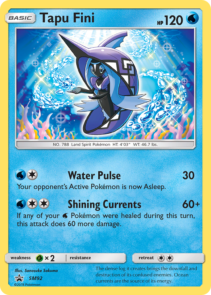 Tapu Fini (SM92) [Sun & Moon: Black Star Promos] | Anubis Games and Hobby