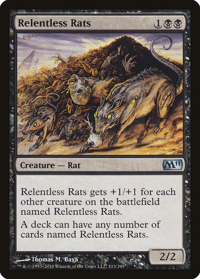 Relentless Rats [Magic 2011] | Anubis Games and Hobby