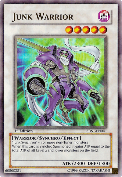 Junk Warrior [5DS1-EN041] Ultra Rare | Anubis Games and Hobby