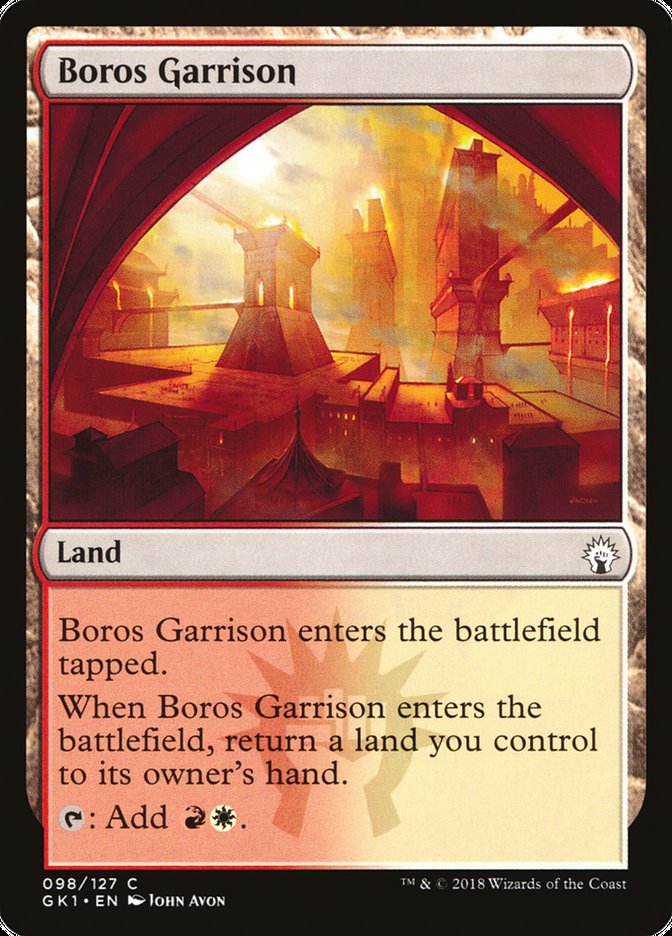 Boros Garrison [Guilds of Ravnica Guild Kit] | Anubis Games and Hobby