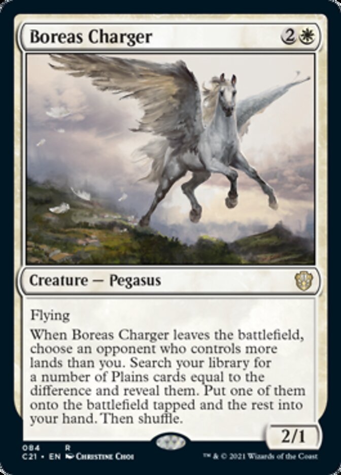 Boreas Charger [Commander 2021] | Anubis Games and Hobby