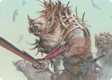 Gnoll Art Card [Dungeons & Dragons: Adventures in the Forgotten Realms Art Series] | Anubis Games and Hobby