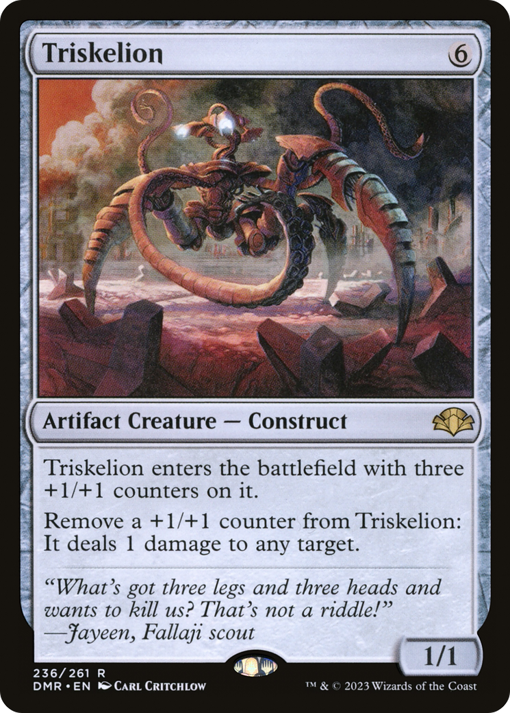 Triskelion [Dominaria Remastered] | Anubis Games and Hobby