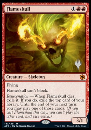 Flameskull (Promo Pack) [Dungeons & Dragons: Adventures in the Forgotten Realms Promos] | Anubis Games and Hobby