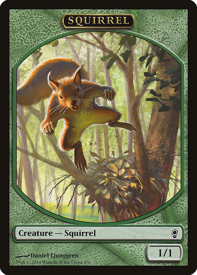 Squirrel Token [Conspiracy Tokens] | Anubis Games and Hobby