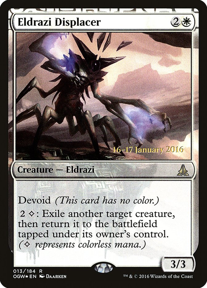 Eldrazi Displacer [Oath of the Gatewatch Prerelease Promos] | Anubis Games and Hobby