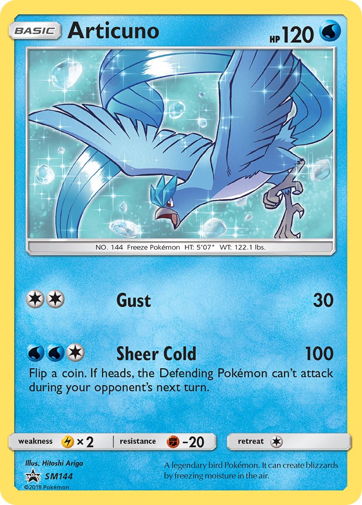 Articuno (SM144) [Sun & Moon: Black Star Promos] | Anubis Games and Hobby