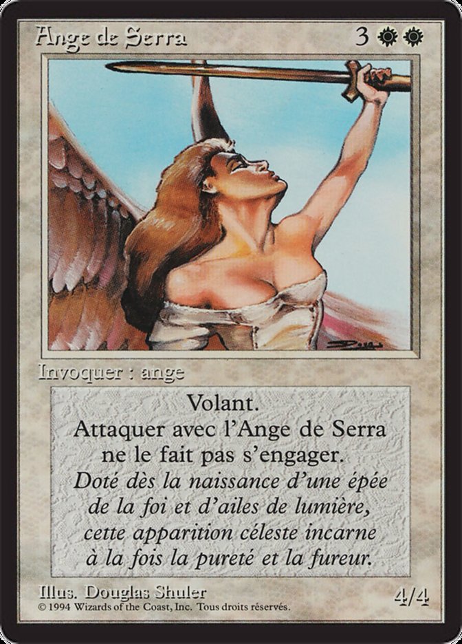 Serra Angel [Foreign Black Border] | Anubis Games and Hobby
