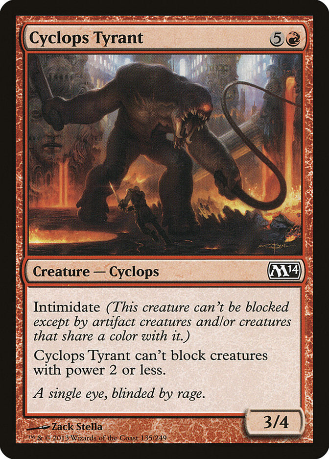 Cyclops Tyrant [Magic 2014] | Anubis Games and Hobby