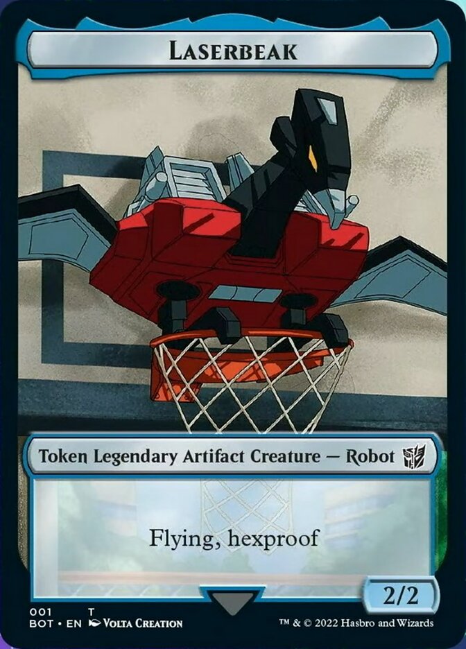 Laserbeak [Transformers Tokens] | Anubis Games and Hobby