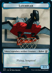 Powerstone // Laserbeak Double-Sided Token [The Brothers' War Tokens] | Anubis Games and Hobby